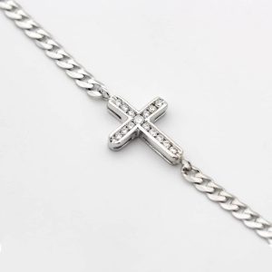 Italian Fremada Chain Yellow Stone Pendant